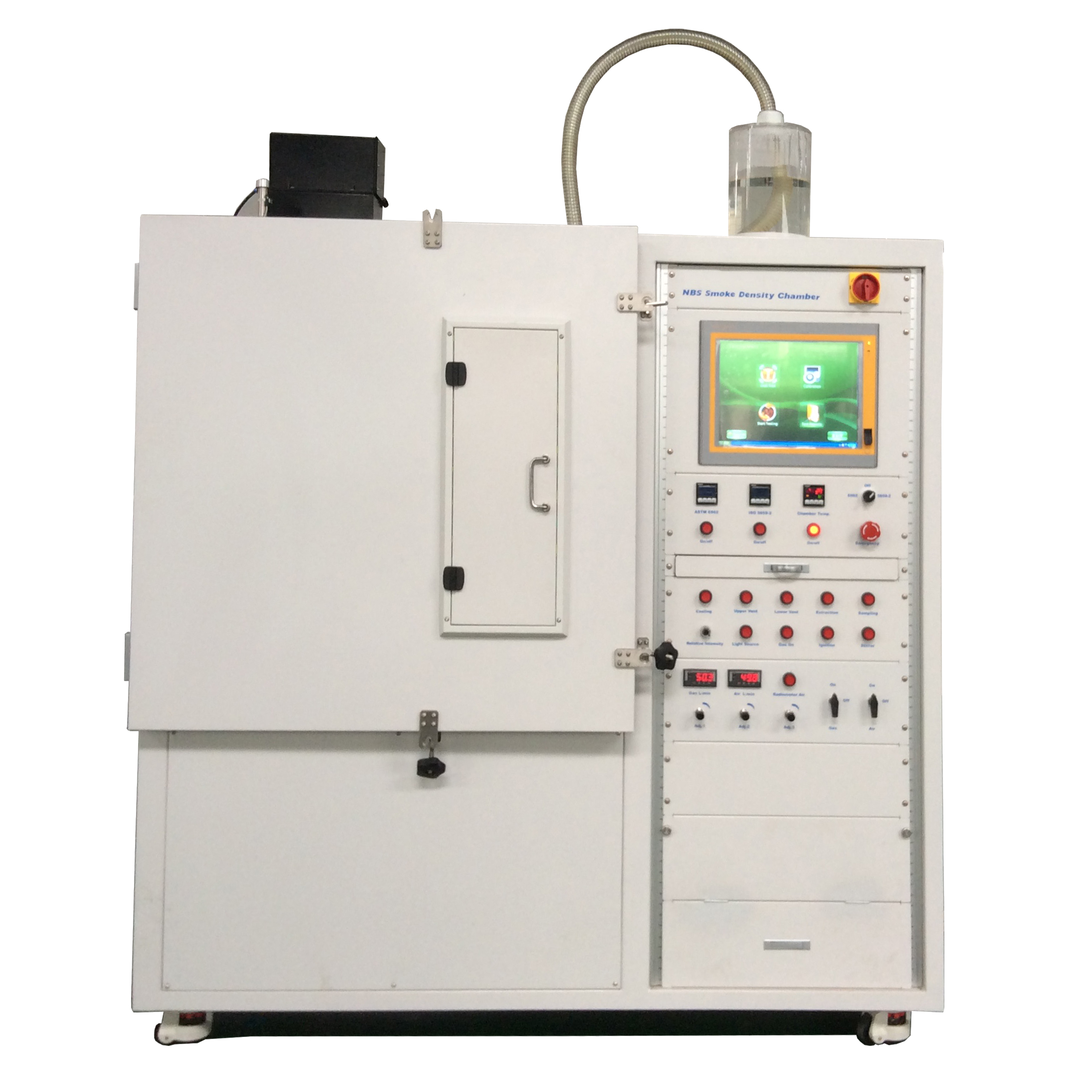 ASTM E 662, ISO 5659 NBS Smoke Density Chamber
