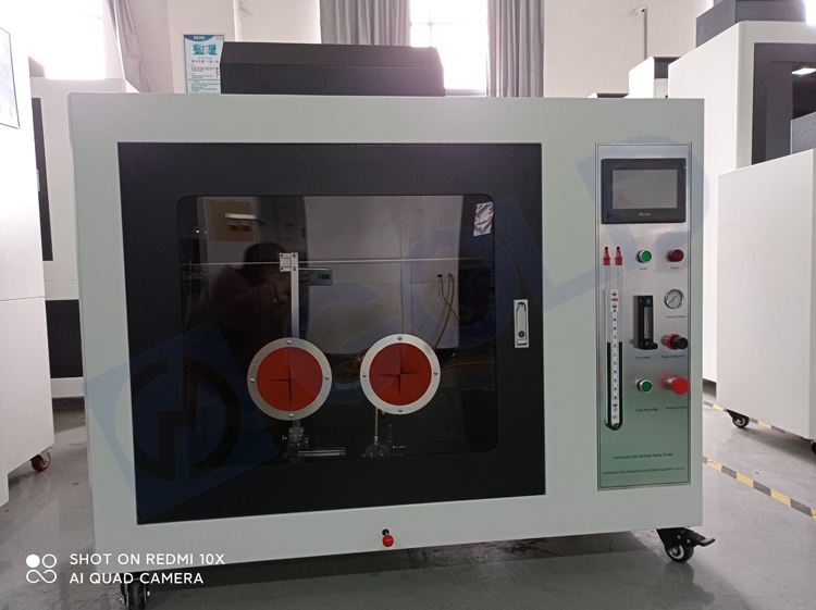 UL 94 Horizontal and Vertical Flammability Tester