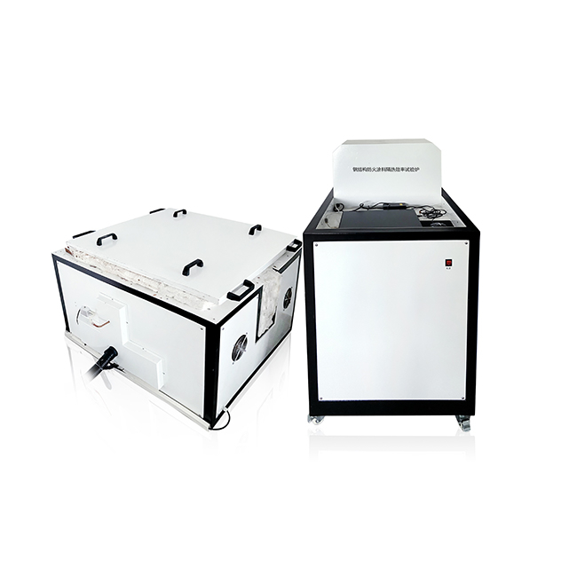 ISO 834-1 Small-scale fire resistance testing furnace for fire-retardant coatings