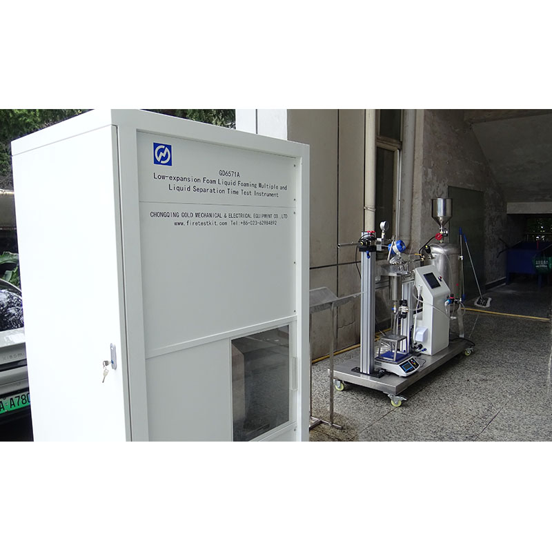  UL162 EN 1568 Low-expansion Foaming Liquid Foaming Ratio and Separation Time Measuring Device