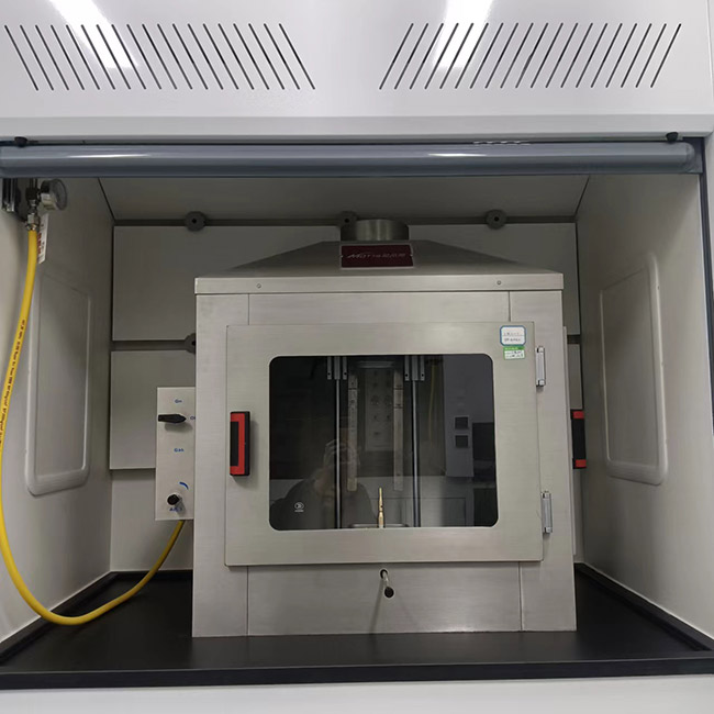 ISO 11925 Single Flame Source Tester for Building Material Ignitability Testing