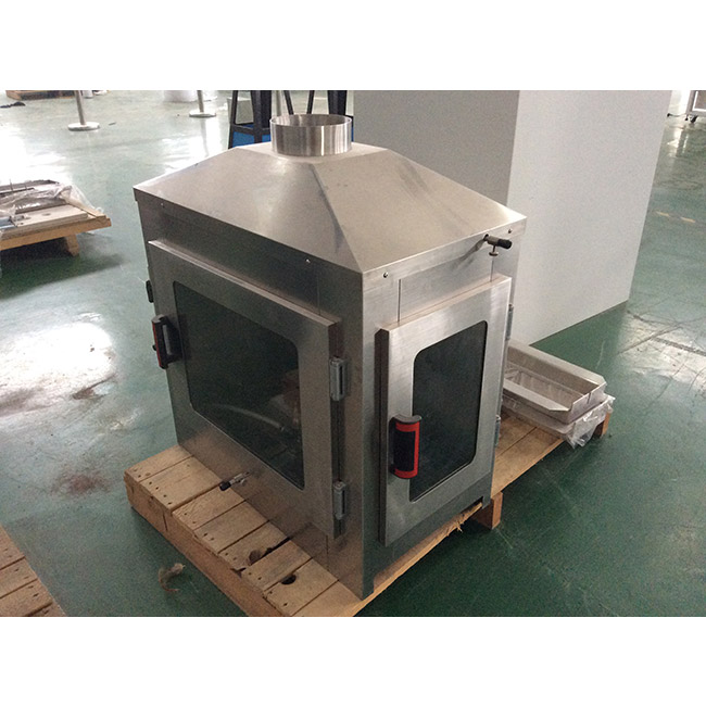 ISO 11925 Single Flame Source Tester for Building Material Ignitability Testing