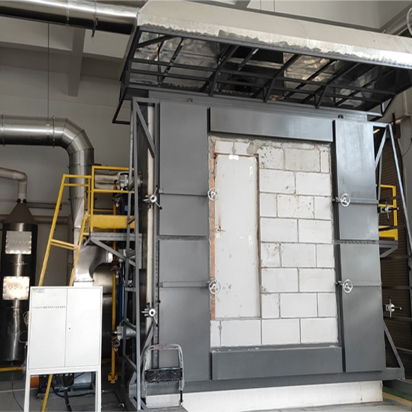 EN 1363-1 Vertical Efficient Fire Resistance Test Furnace Integrated Furnace 
