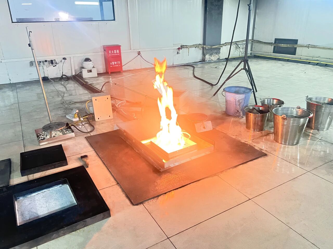 EN 54-10 infrared and ultraviolet flame detectors Inspection apparatus