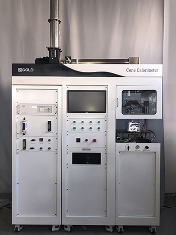 Determination of Combustion Properties in Cone Calorimeter